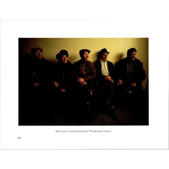 Men's Room Finnish Restaurant Thunder Bay Ontario Vintage Picture SK3 - Picture 2 of 2